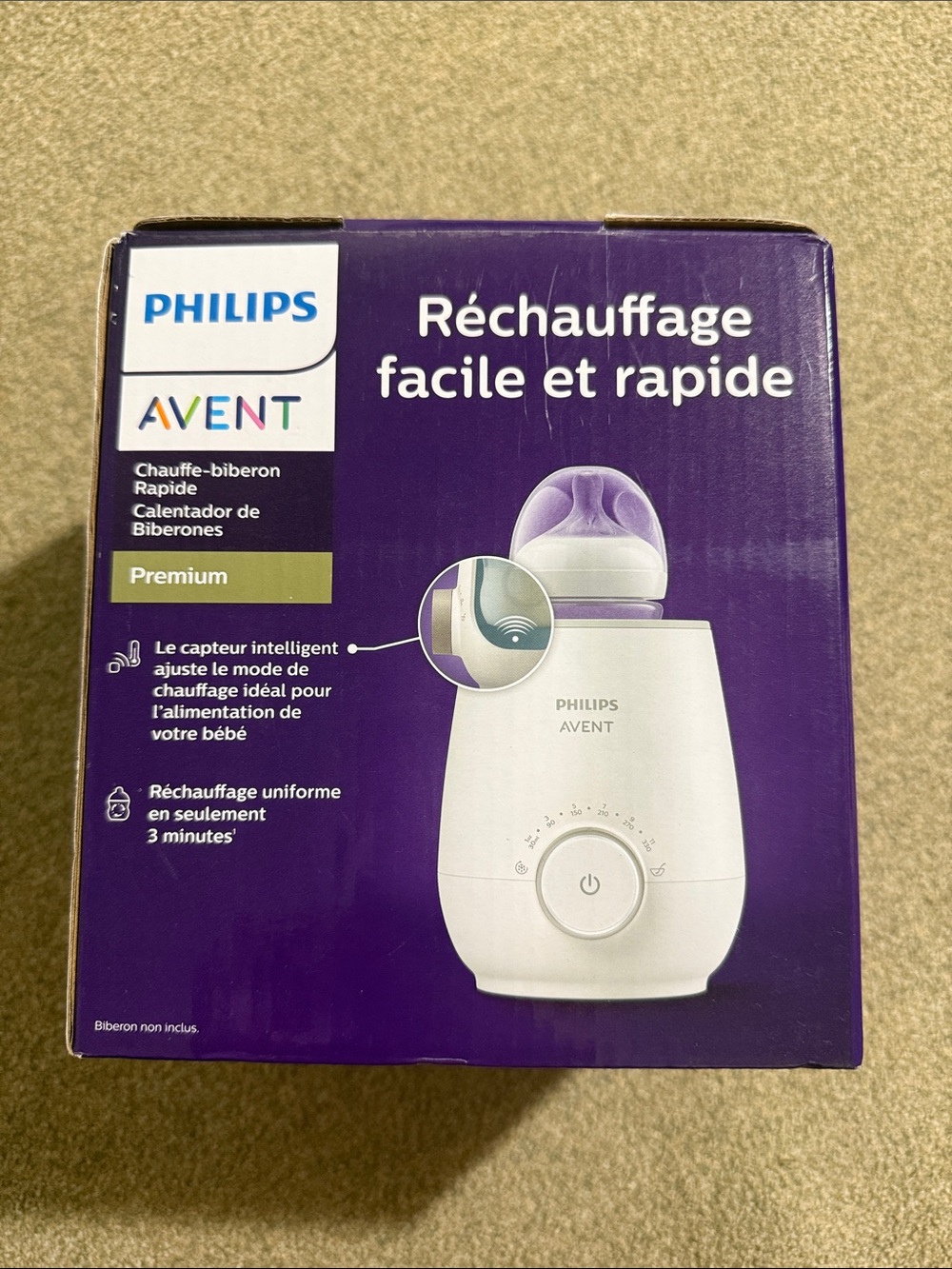 Philips Avent Premium Fast & Easy Baby Bottle Warmer
